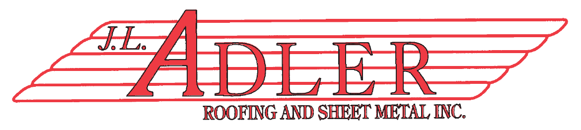 Adler roofing logo